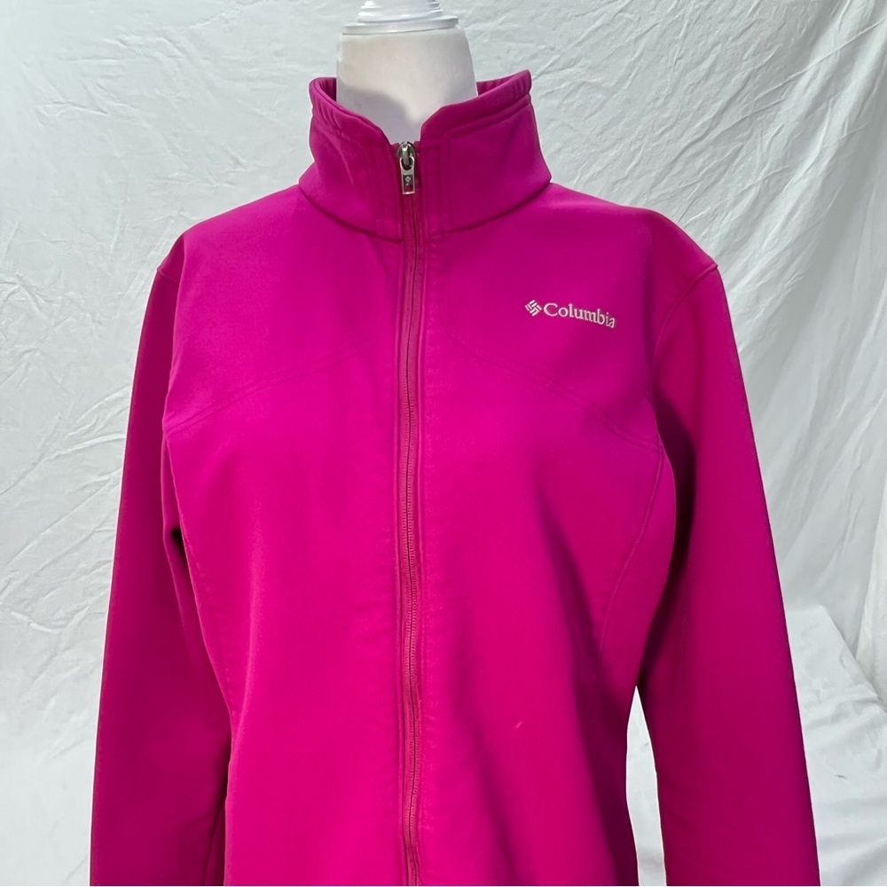 Magenta Columbia Omni-Shield Non-hooded Jacket